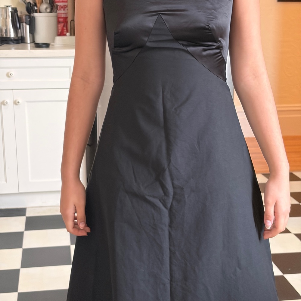 Black Strapless Cocktail Dress - Size 6 Going Out Party